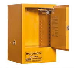 [FLAMCAB30] Flammable Safety Cabinet 30L - 800mmH x 505mmW x 460mmD
