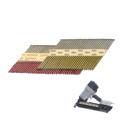 [NG90GVSE] Frame Nails - GAL 90mm Senco/Paslode Style (Box of 3000)