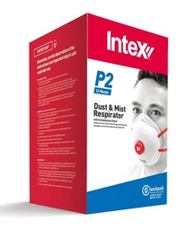 [DUSTP2VINT] P2 Intex Dust Masks w/- Valve (Box of 12)