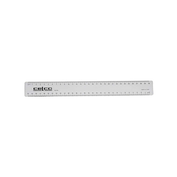 [RULERST] Plastic Ruler 300mm 12&quot; - Metric