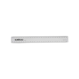[RULERST] Plastic Ruler 300mm 12&quot; - Metric