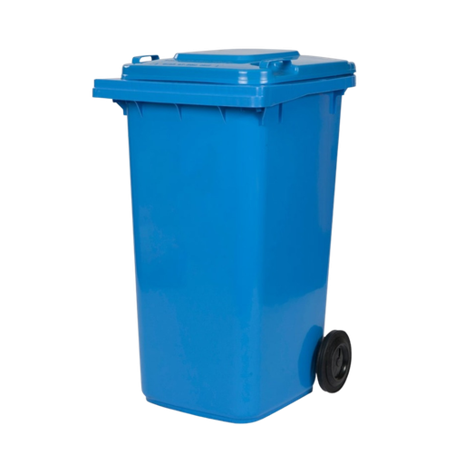 [BIN240BL] Plastic Wheelie Bin - 240 Litre - Blue