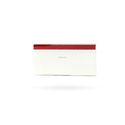 [STICKSTOMP-R] Red/White Stick &amp; Stomps - Solid (Box of 500)