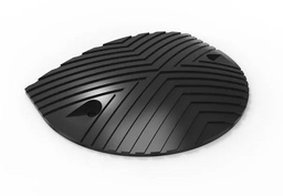 [FSH1853] Speed Hump End Caps - Black - 175mmL x 350mmW x 50mmH