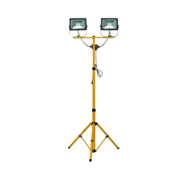 [FLTWINLED] Ultracharge 2 x 20W LED Work Flood Light with 1.6m Tripod