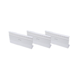 [STICKSTOMP-W] White/White Stick &amp; Stomps - Solid (Box of 500)