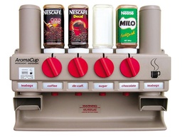 [AC600T] Coffee/Ingredient Dispenser Station - 2 Tea Bag &amp; 4 Ingredient