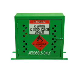 [AEROSOL60] Green Aerosol Storage Cage 2 Storage Level Up to 60 Cans