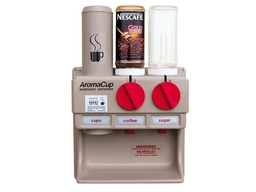 [AC300C] Coffee/Ingredient Dispenser Station - Cups, Coffee, Sugar
