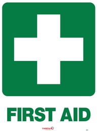 Safety Sign 600 x 450mm - First Aid