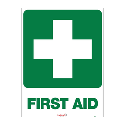 Safety Sign 600 x 450mm - First Aid