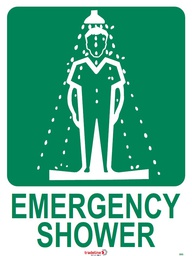 Emergency Shower Sign - 600 x 450mm